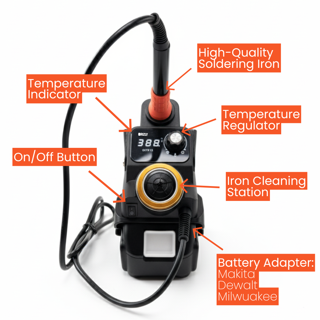 Grizly® Cordless Soldering Station