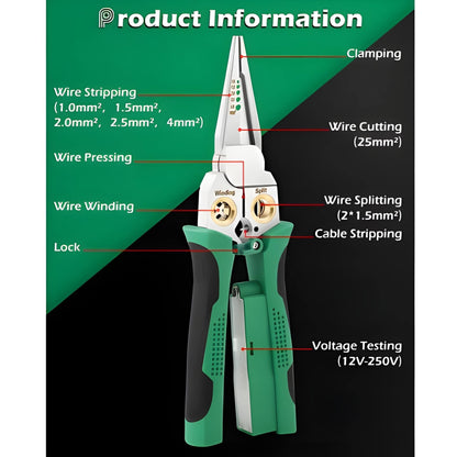 Rex® 8in1 Multifunctional Wire Strippers