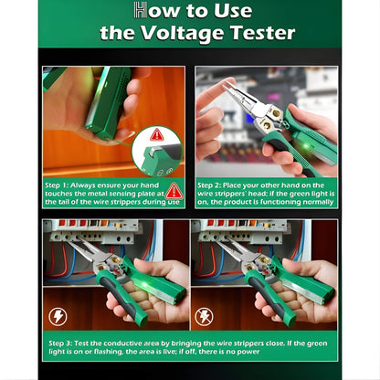 Rex® 8in1 Multifunctional Wire Strippers